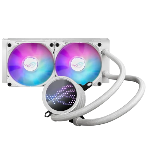ASUS ROG RYUO III 240 ARGB (White) AIO w/ LED Screen